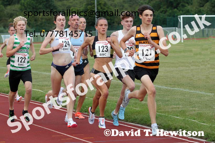 BMC 800 metes, Chester le Street, August 9th. Photo: David T. Hewitson/Sports for All Pics
